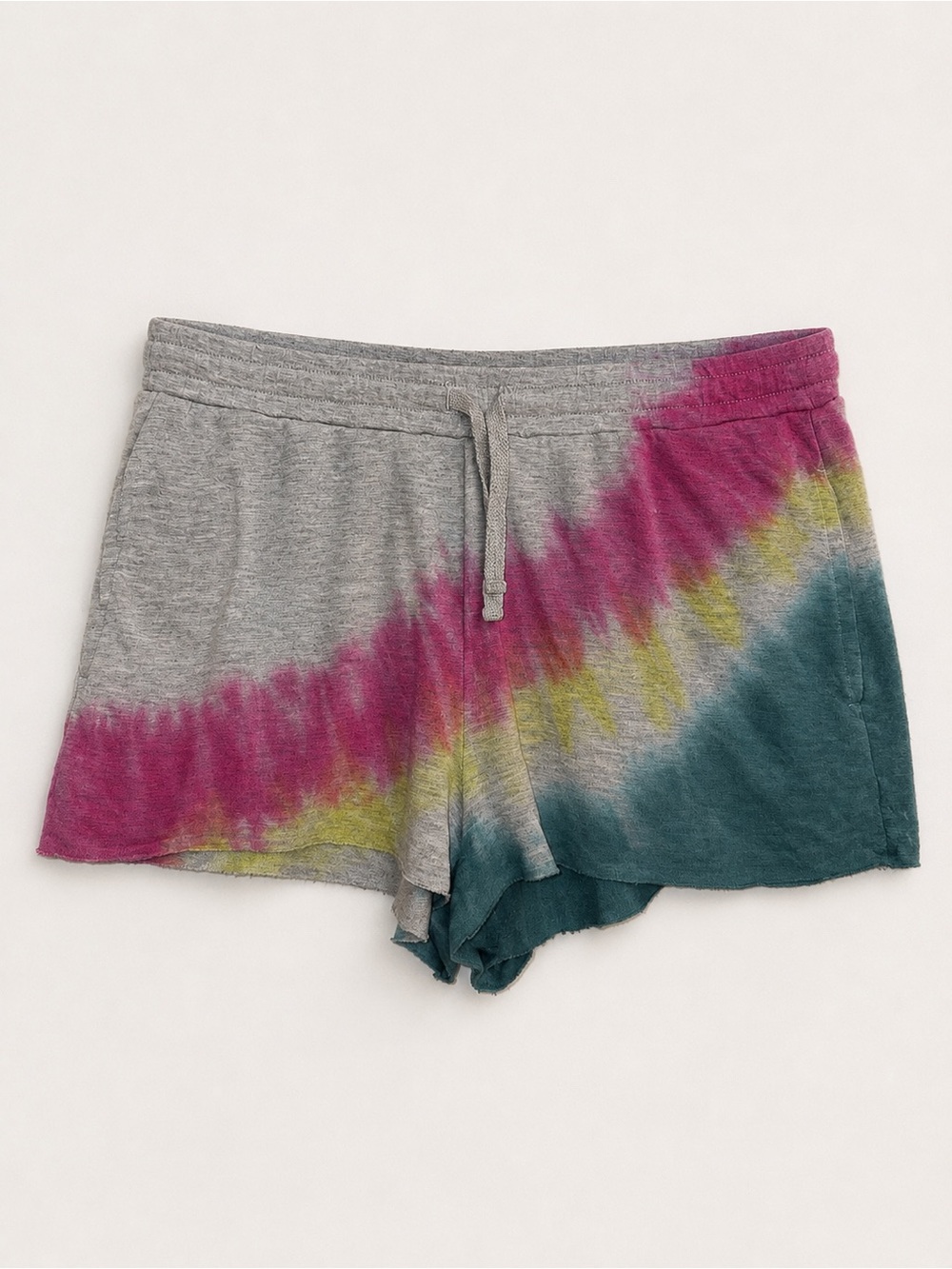 🌈 Colsie Tie-Dye French Terry Lounge Shorts Size Small 🌈